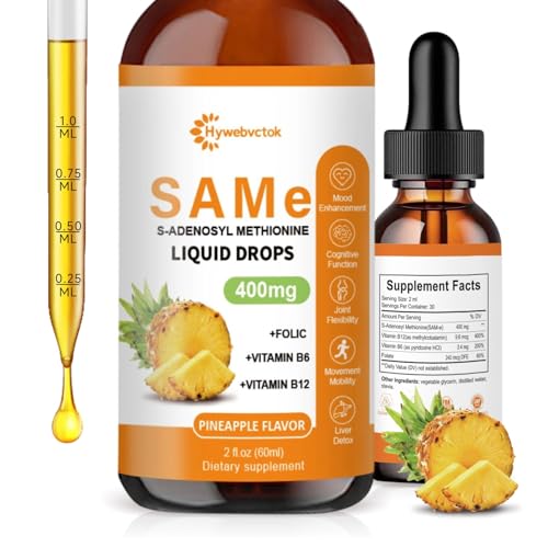 Gotas líquidas de SAMe 400 mg