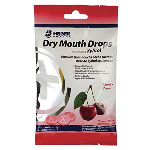 gotas para boca seca sabor cereza