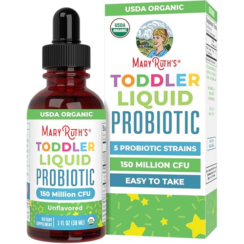 Gotas probióticas orgánicas para niños
