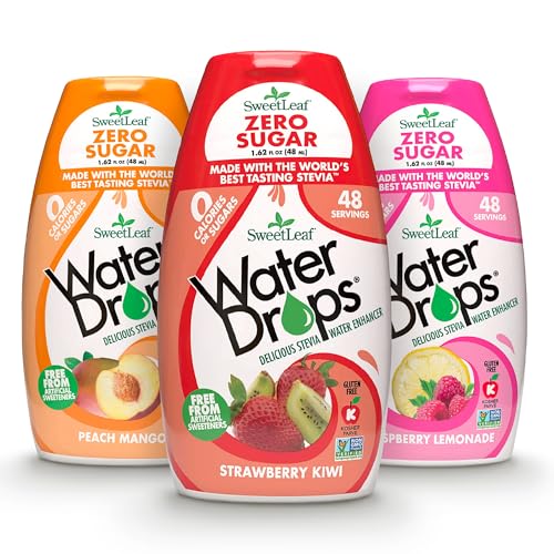 Gotas saborizantes SweetLeaf para agua