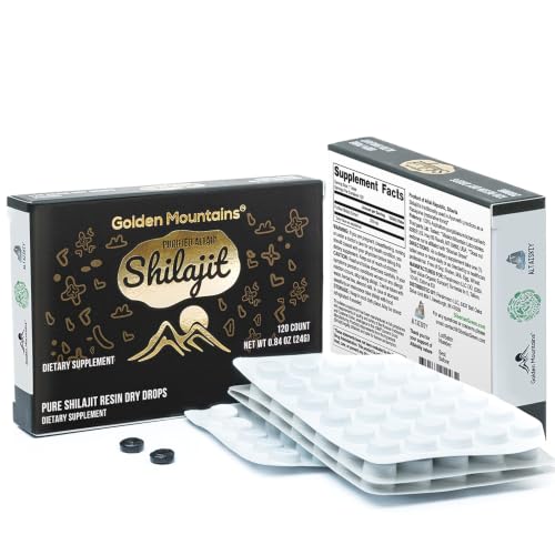 Gotas Secas Shilajit para salud óptima