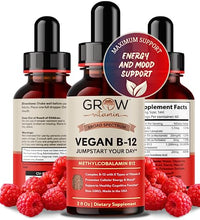 Gotas sublinguales B12 veganas