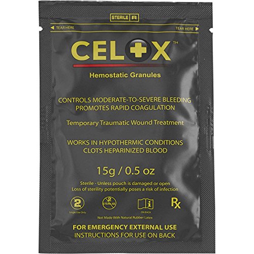 Granulados Celox para heridas graves