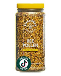 gránulos de polen de abeja crudos