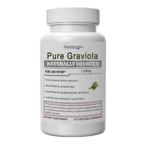 Graviola 1200mg beneficios antioxidantes