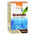 Graviola 1500 mg cápsulas veganas saludables