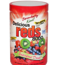 Greens World Reds 8000 sabor fresa-kiwi