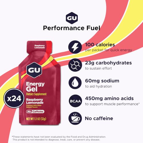 GU Energy gel original limonada