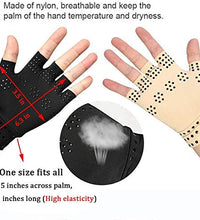 guantes sin dedos para artritis