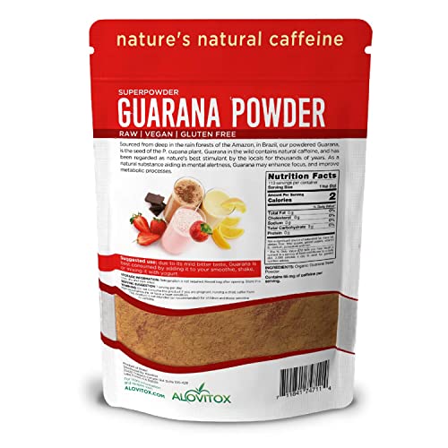 Guaraná en polvo para recetas saludables