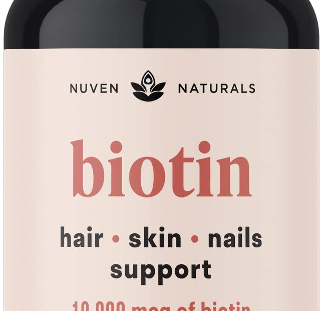 Hair Vitamins Biotina 10000 mcg