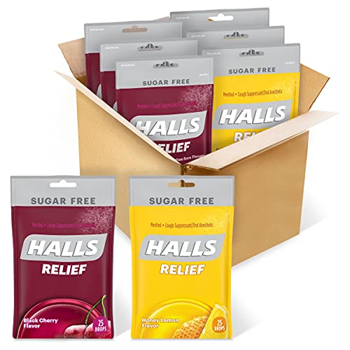 HALLS sin azúcar sabor miel