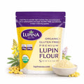harina de lupino orgánica sin gluten
