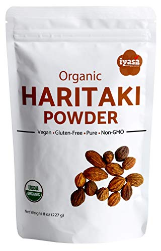 Haritaki en polvo orgánico para digestión
