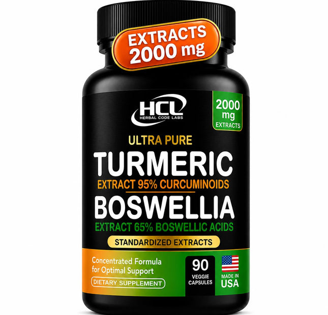 HCL HERBAL CODE LABS Extracto de cúrcuma
