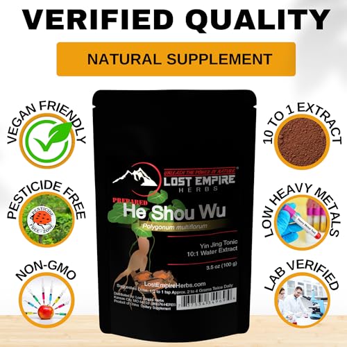 He Shou Wu 100 gramos para equilibrio emocional