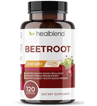 Healbend raíz de betabel 1300 mg