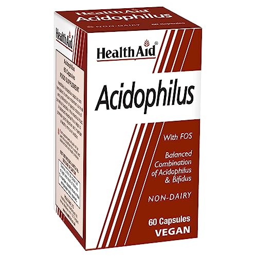 Health Aid Acidophilus vegicaps probióticos