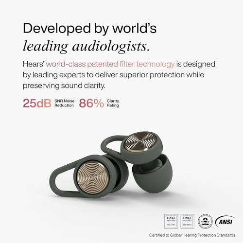 Hears Plus tapones hipoalergénicos seguros