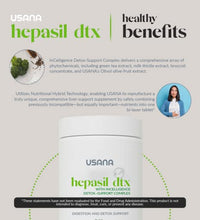Hepasil DTX para un hígado saludable