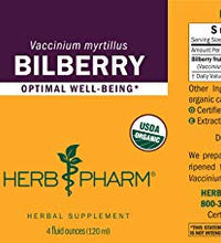 herb pharm arándano certificado orgánico
