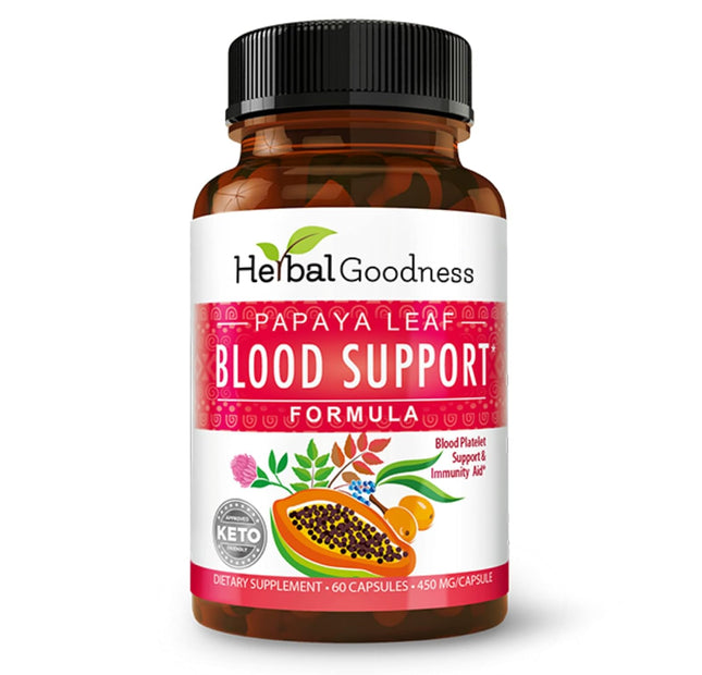 Herbal Goodness Hoja de Papaya 450 mg