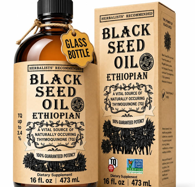 Herbal Organic Works aceite de comino negro