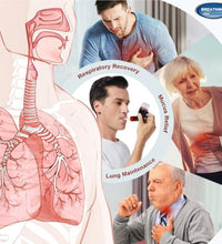 herramienta de salud para pulmones saludables