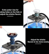 herramientas para preparar hookah fácilmente