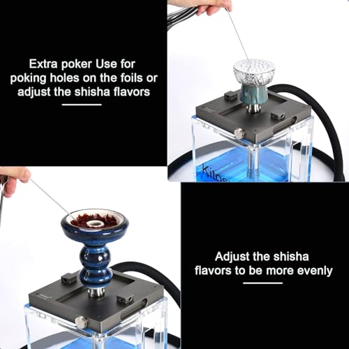 herramientas para preparar hookah fácilmente