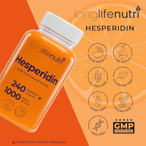 Hesperidina LongLifeNutri para energía y vitalidad