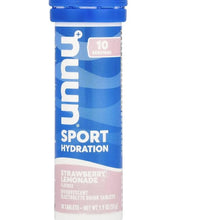 hidratación efectiva con Nuun fresa