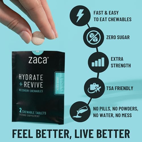 hidratación rápida con Zaca Recovery