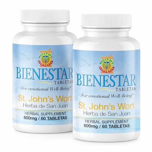 Hierba de San Juan en tabletas para el bienestar