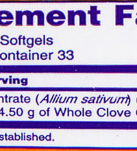 Hierbas y botánicos Aceite de Ajo