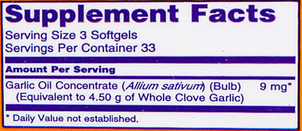 Hierbas y botánicos Aceite de Ajo
