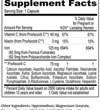 hierro con vitamina C para mejor absorción