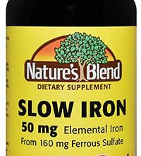 Hierro Lento Nature's Blend 50mg