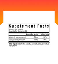 hierro para metabolismo saludable