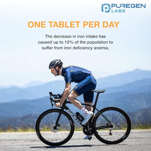hierro Puregen Labs para salud ósea