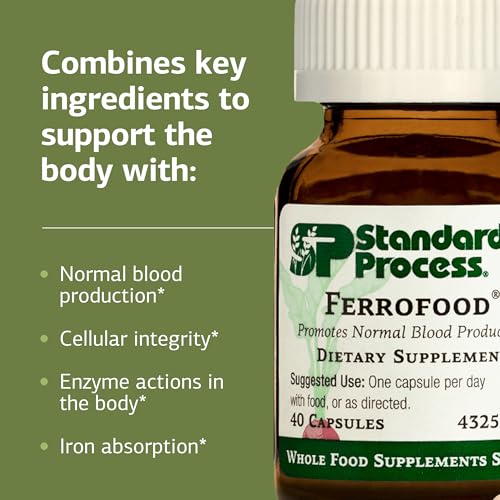 Hierro Standard Process para salud óptima