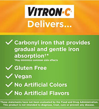 hierro Vitron-C para mejorar la circulación
