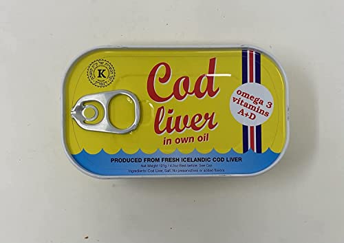 Hígado de bacalao natural en aceite