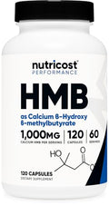 HMB Nutricost para aumentar masa muscular