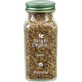 Hoja de albahaca egipcia seca