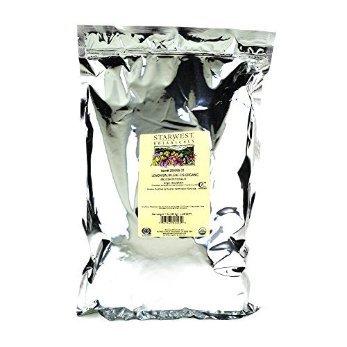 hoja de melisa orgánica para infusiones