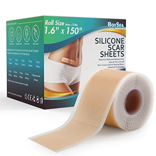 hojas de silicona para cicatrices efectivas