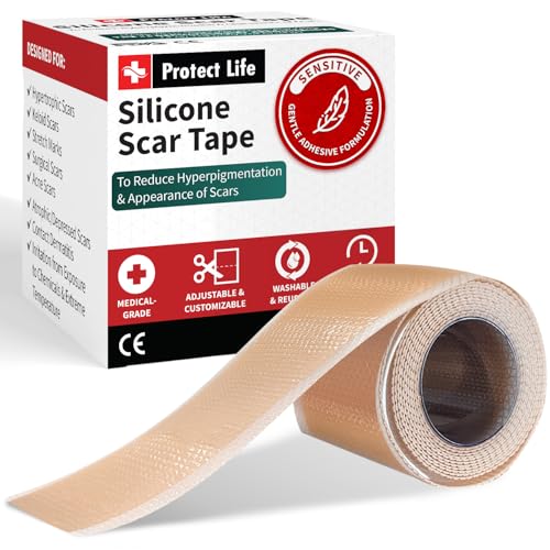 hojas de silicona para cicatrices
