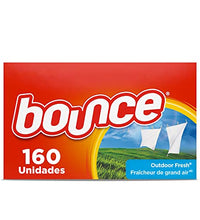 hojas de suavizante Bounce frescura naranja