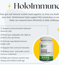 HoloImmune con probióticos para equilibrio